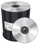 MediaRange CD-R 700MB 100pcs vollfl&auml;chig bedruckbar silber