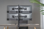 equip Tischhalterung 17" - 32" 4TFT je 9kg 360 schwarz