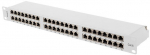 PATCH PANEL 48 PORT 1U 19" CAT6 FTP SHIELDED GRAY LANBERG