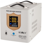 Uninterruptible power supply KEMOT PROsinus-2000 converter with pure sine wave and charging function 12V 230V 2000VA/120