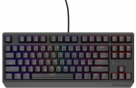 GAMING KEYBOARD GENESIS THOR 230 TKL CZ/SK RGB MECHANICAL OUTEMU RED BLACK HOT SWAP