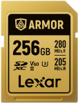 Lexar memory card SDXC 256GB Armor Gold UHS-II U3