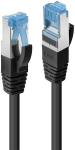 LINDY Patchkabel Cat6A SFTP PIMF TPE schwarz 0.30m