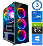 INTOP i7-12700F 16GB 1TB SSD M.2 NVME+2TB RTX3050 6GB WIN11