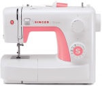 Singer SIMPLE 3210 sewing machine, 10 stitches, 1 buttonhole, white