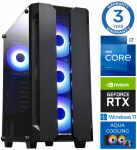 INTOP AQUA i7-14700F 16GB DDR5 2TB SSD M.2 NVME RTX5050 8GB WIN11Pro