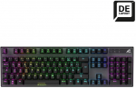 Sharkoon SKILLER SGK20 mechanical keyboard, black, DE layout, Huano Red