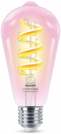 Philips Smart Philips Smart WiFi Filament Clear ST64 RGB | E27 | 6.3 W | Full colour