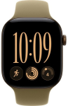 Apple Watch Series 12 Bronze Aluminum 46 mm Sport Band Oliv S/M
