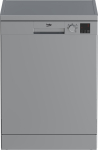 BEKO Freestanding Dishwasher DVN05320S, Class E, 60 cm, Inox