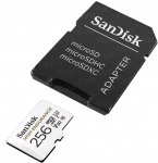 Sandisk 256GB High Endurance microSDXC Memory Card + Adapter