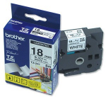 Brother TZE-241 laminated tape black on white 18mm*8m