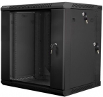 Lanberg Cabinet installation hanging two sections 19 '' 12U 600x600mm black