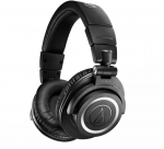 AUDIO-TECHNICA WIRELESS OVER-EAR HEADPHONES ATH-M50XBT2, BLACK