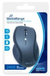 MediaRange Optical 5-button mouse, wired, black/grey