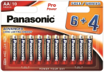Panasonic Pro Power battery LR6PPG/10B (6+4pcs)