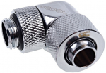 Alphacool Eiszapfen 13/10mm compression fitting 90&deg; rotatable G1/4 - chrome
