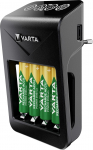Varta LCD Plug Charger with 4x AA 2100mAh batteries
