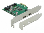 Delock PCIe x1 Card (2x USB Type-C USB 3.2 Gen1)