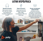 HP Poly BW 3220 Stereo USB-C HS +USB-C/A