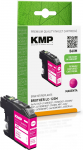 KMP Patrone Brother LC-123M 600 S. magenta remanufactured