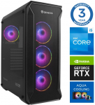 INTOP AQUA i5-13400F 32GB DDR5 500SSD M.2 NVME+2TB RTX5070Ti 16GB no-OS