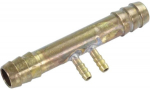 Alphacool ES 2xMCX distributor for 12.7/7.6mm barbed brass fitting