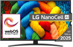 LG 43NANO81A3A | 43 | Smart TV | webOS 25 | UHD