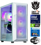 INTOP AQUA Ultra 7 265KF 16GB DDR5 2TB SSD M.2 NVME RTX5050 8GB WiFi WIN11Pro