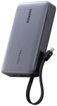 UGREEN PB551 20.000mAh 145W Powerbank 1x USB-C 1x USB-A 1x integriertes USB-C Kabel Display