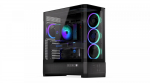 ENDORFY Aquarius 8000 Corona Showcase PC Case (Black, Panoramic Glass)