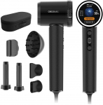 Cecotec Hair Dryer | DryGlam Waves i-Sensor Pro | 1600 W | Number of temperature settings 4 | Ionic function | Black | D
