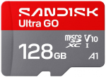 SanDisk Ultra microSD UHS-I card 128GB 190MB/s