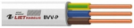 Cable BVV-P 2x2.5 white 25 m