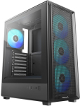 Deepcool Case | CC550 4F | Mid Tower | ATX PS2 (maximum length: 180 mm) | Black