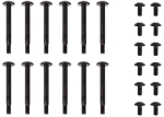 Alphacool radiator screw 12x M3x30mm/M3x5mm grey phillips flat head