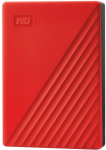 WD My Passport 4TB portable HDD Red