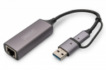 DIGITUS USB3.0/USB C 3.1 to 2.5G