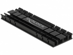 Heat Sink flat, 70mm, M.2, Aluminium, Black