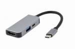 GEMBIRD Multi Port Adapter USB Type C