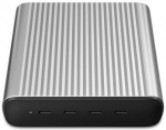 HYPER 245W GaN Desktop Charger Laptop, Smartphone, Tablet Black, Silver AC, Battery Fast charging Indoor