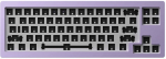 AKKO MonsGeek M7 VIA Barebone Kit Purple Keyboard