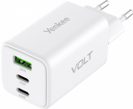 Yenkee YENKEE YAC G65 WH VOLT USB C 65W 3A Power Deli