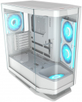 COUGAR Midi Tower Case, FV270 ARGB, White