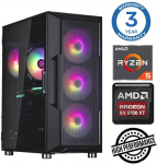 INTOP Ryzen 5 5600X 16GB 500SSD M.2 NVME+2TB RX6600 8GB no-OS