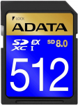 ADATA Premier Extreme SDXC 512 GB SD 8.0 Express UHS-I U3 V30