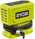 Ryobi ONE+ Cordless Compressor RPI18-0, 18V, green/black (without battery and charger)