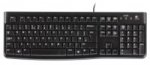LOGI K120 Corded Keyboard black OEM US
