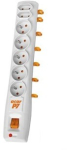 HSK DATA P7 3m power extension 7 AC outlet(s) Indoor/outdoor Grey
