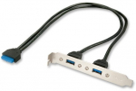 2 Port USB 3.0 PC Back Plate